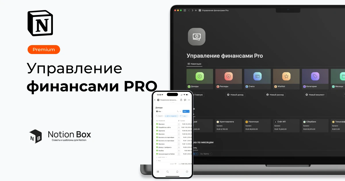 Управление финансами PRO