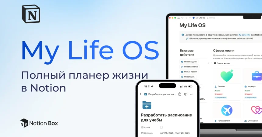 My Life OS - планер в Notion